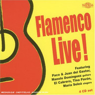 FLAMENCO LIVE VARIOUS - FLAMENCO LIVE VARIOUS CD