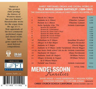 MENDELSSOHN DAVIDSSON - MENDELSSOHN RARITIES CD