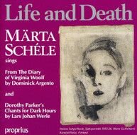 MARTA SCHELE - LIFE AND DEATH CD