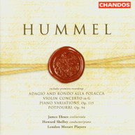 HUMMEL EHNES SHELLEY LONDON MOZART PLAYERS - VIOLIN CONCERTOS CD