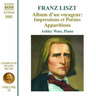 LISZT WASS - PIANO EDITION 32: ALBUM DUN VOYAGEUR CD