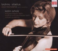 BRAHMS SIBELIUS SCHOLZ - VIOLIN CONCERTOS CD