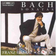 BACH HALASZ - GUITAR SONATAS CD