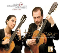 LLOBET GRONDONA MONDIELLO - HUMORESQUE: TRANSCRIPTIONS FOR 2 GUITARS CD