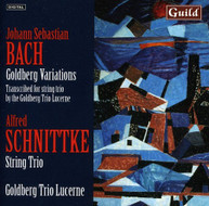 BACH SCHNITTKE GOLDBERG TRIO LUCERNE - GOLDBERG VARIATIONS CD