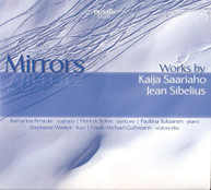 SAARIAHO SIBELIUS - MIRRORS - MIRRORS-LIEDER & KAMMERMUSIK CD