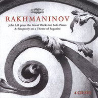 RACHMANINOFF LILL - GREAT WORKS FOR SOLO PIANO CD
