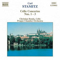 STAMITZ /  BENDA / PRAGUE CHAMBER ORCHESTRA - CELLO CONCERTI 1 - CELLO CD