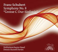 SCHUBERT SINFONIEORCHESTER BASEL DAVIES - SYMPHONY NO 8 GROSSE C-DUR CD