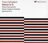 SCHUBERT VIENNA CHAMBER CHOIR PRINZ - MESSE IN G CD