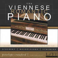 SCHUBERT MENDELSSOHN SCHUMANN CRAWFORD - VIENNESE ROMANTIC PIANO CD