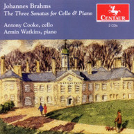 BRAHMS COOKE WATKINS - THREE SONATAS FOR CELLO & PIANO CD