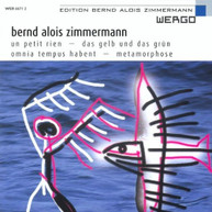 ZIMMERMAN LUZ COLLEGIUM NOVUM - UN PETIT RIEN CD