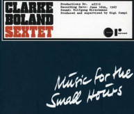 KENNY CLARKE FRANCIS BOLAND - MUSIC FOR THE SMALL HOURS CD