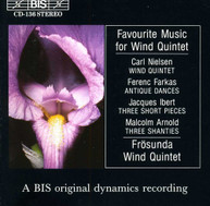 FAVORITE MUSIC FOR WIND QUINTET VARIOUS CD