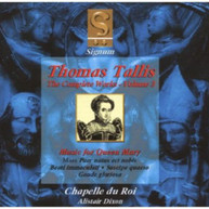 TALLIS CHAPELLE DU ROI DIXON - COMPLETE WORKS 3: MUSIC FOR QUEEN CD