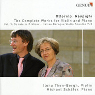 RESPIGHI THEN-BERGH SCHAFER -BERGH SCHAFER - COMPLETE WORKS FOR CD