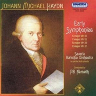 JM HAYDN NEMETH SAVARIA BAROQUE ORCHESTRA - SYMPHONIES CD
