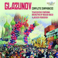 GLAZUNOV TCHAIKOVSKY SYM ORCH OF MOSCOW RADIO - COMPLETE SYMPHONIES CD
