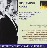 ALFANO GIGLI - OPERA ARIAS CD