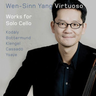 WEN YANG -SINN - VIRTUOSO: WORKS FOR SOLO CELLO CD