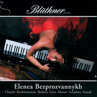 CHOPIN RACHMANINOFF BRAHMS BEZPROZVANNYKH - PIANO RECITAL CD