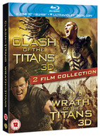 WRATH OF THE TITANS DOUBLE PACK (UK) BLU-RAY