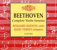 BEETHOVEN HUDSON VERNEY - COMPLETE SONATAS FOR VIOLIN & PIANO CD