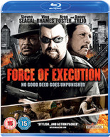 FORCE OF EXECUTION (UK) BLU-RAY
