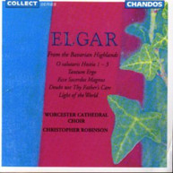 ELGAR WORCESTER CATHEDRAL CHOIR ROBINSON - CHORAL WORKS CD