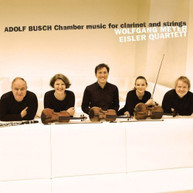 BUSCH EISLER QUARTET MEYER - CHAMBER MUSIC FOR CLARINET & STRINGS CD