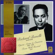 RICHARD BONELLI - OPERA ARIAS & ENCORES TOWN HALL RECITAL CD