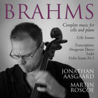 BRAHMS - COMPLETE MUSIC FOR CELLO & PIANO CD