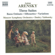 ARENSKY /  YABLONSKY / MOSCOW SO - THREE SUITES CD