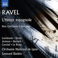 RAVEL LE ROUX ORCHESTRE NATIONAL DE LYON - L'HEURE ESPAGNOLE & DON CD