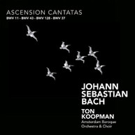 J.S. BACH PIAU ZOMER RUBENS KOOPMAN - ASCENSION CANTATAS CD