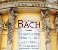 C.P.E. BACH PIETER-JAN BELDER -JAN - SONATEN FUR KENNER UND LIEBHABER CD