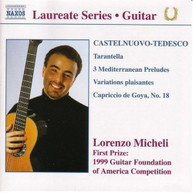 TEDESCO MICHELI - LORENZO MICHELI: LAUREATE SERIES GUITAR CD