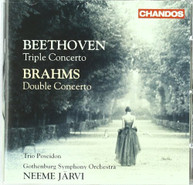 BEETHOVEN BRAHMS GSO JARVI - TRIPLE CONCERTO DOUBLE CONCERTO CD