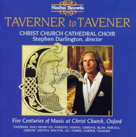 DARLINGTON CHRIST CHURCH CATHEDRAL CHOIR - TAVERNER TO TAVENER CD