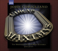 CORIGLIANO UNIV OF TEXAS WIND ENSEMBLE JUNKIN - CIRCUS MAXIMUS CD