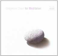 GREGORIAN CHANT FOR MEDITATION / VARIOUS CD