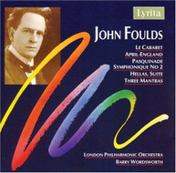 FOULDS LPO WORDSWORTH - ORCHESTRAL WORKS CD