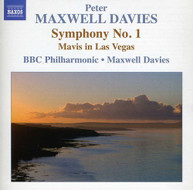 DAVIES BBC PHILHARMONIC DAVIES - SYMPHONY NO. 1 & MAVIS IN LAS VEGAS CD