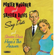 PORTER WAGONER / SKEETER  DAVIS - SING DUETS & HERE'S THE ANSWER CD