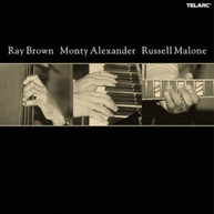 RAY BROWN MONTY MALONE ALEXANDER - RAY BROWN MONTY ALEXANDER RUSSELL CD