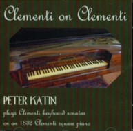 CLEMENTI PETER KATIN - CLEMENTI ON CLEMENTI CD