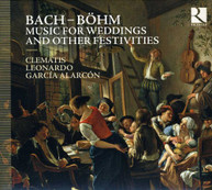 J.S. BACH CLEMATIS ALARCON - MUSIC FOR WEDDINGS & OTHER FESTIVITIES CD