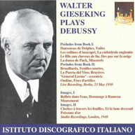 DEBUSSY GIESEKING - PRELUDES IMAGES CD