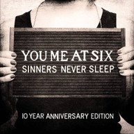 YOU ME AT SIX - SINNERS NEVER SLEEP CD